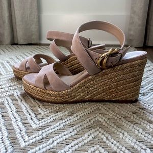 Stuart Weitzman Zuzu Espadrille Wedge 6.5